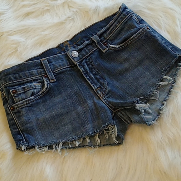 7 For All Mankind Denim - 7 FAM cutoffs